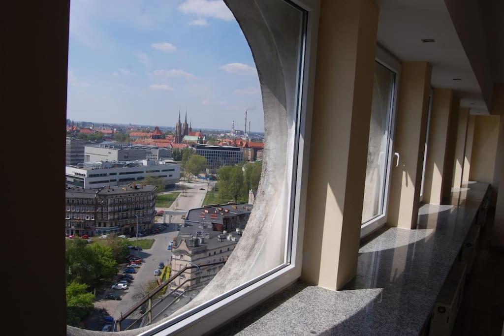 100M2 Penthouse On Top Of The City 1000Mb/S, Airc. Wrocław Kültér fotó